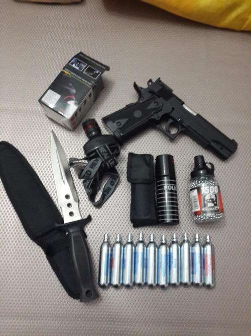 bb co2 pistol tactical kit