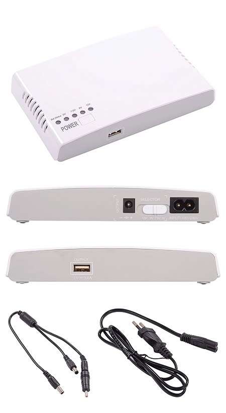 Wi-Fi Backup and Portable 8800mah Power Supply UPS