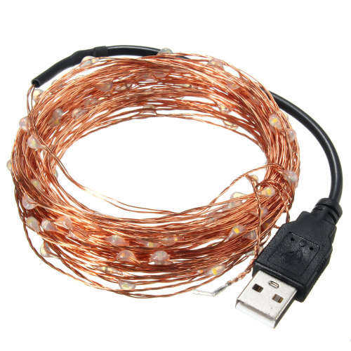 USB Celebration Wired Fairy Lights