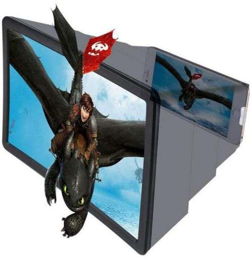 Magic Box 8`` 3D Screen Magnifier for Smartphone