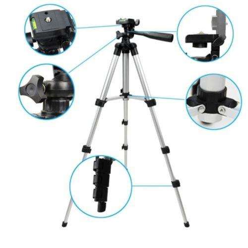 Tripod 3110 Light Weight Portable Aluminum Silver