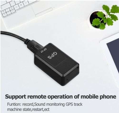 Mini Magnetic GPS Locator Anti Lost Device Voice Control Recordable - GF07