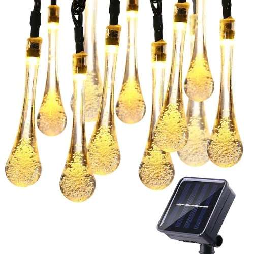 Teardrop Solar Fairy Lights