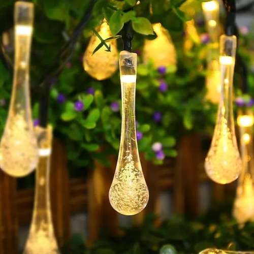 Teardrop Solar Fairy Lights