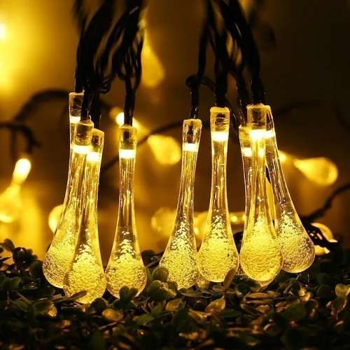 Teardrop Solar Fairy Lights