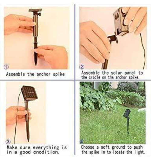 Teardrop Solar Fairy Lights