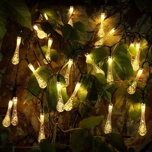 Teardrop Solar Fairy Lights