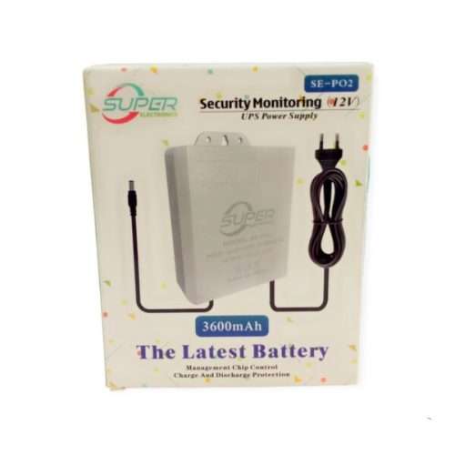 Security Monitoring 12V UPS Power Supply 3600MAH Battery (SE-P02)