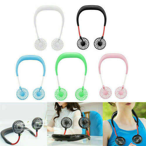 Portable Neckband Hanging Sports Fan