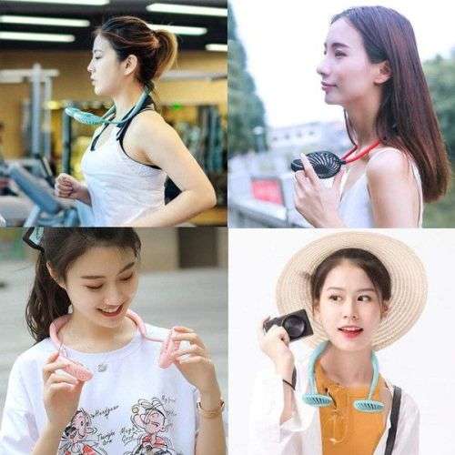 Portable Neckband Hanging Sports Fan