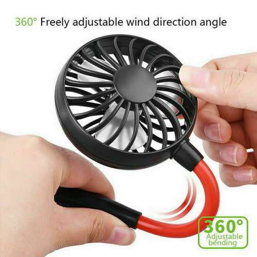 Portable Neckband Hanging Sports Fan