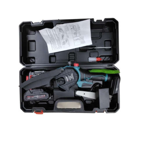 6 INCH Chainsaw With 2 x 25v Rechargeable Batteries