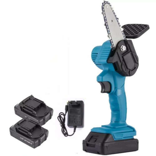 6 INCH Chainsaw With 2 x 25v Rechargeable Batteries