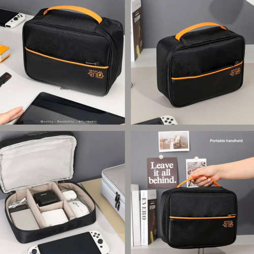 Portable Cable & Tech Organizer Bag