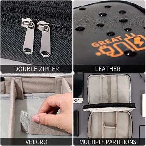 Portable Cable & Tech Organizer Bag