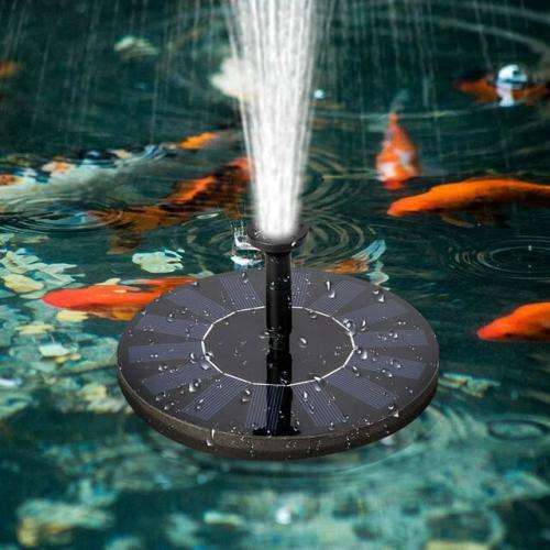 Water Fountain - Floating Round Solar Powered