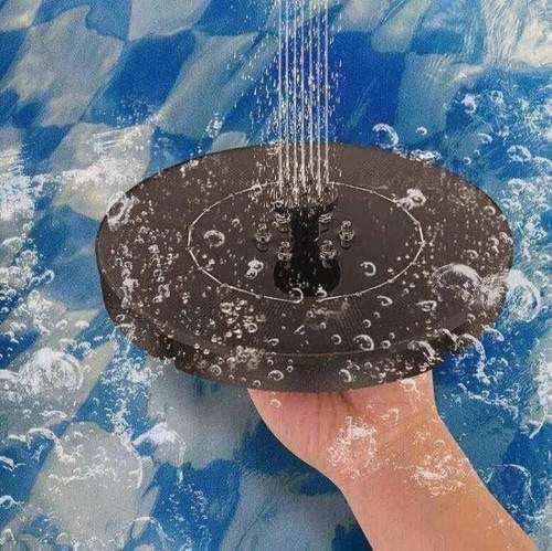 Water Fountain - Floating Round Solar Powered