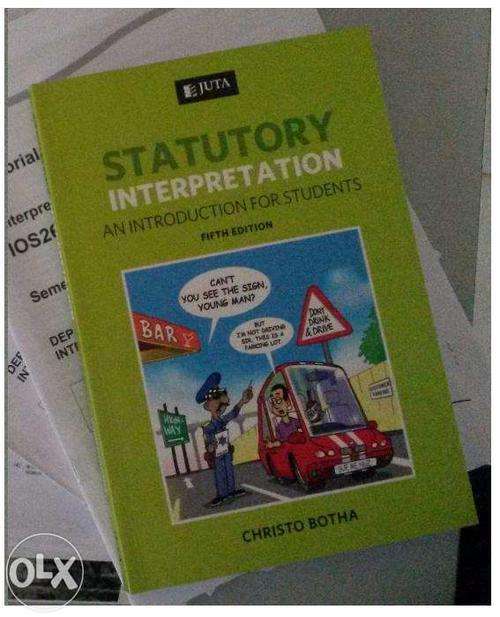 Statutory Interpretation: An introduction for students