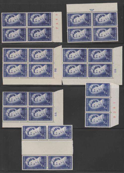 UNION, EXCELLENT SELECTION, SOME VARIETIES TO BE NOTED. MINT. SEE SCANS.