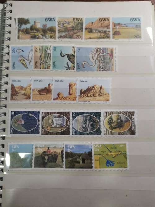 South West Africa Assortment in Quick 6 Binder UMMs.