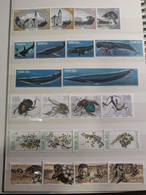South West Africa Assortment in Quick 6 Binder UMMs.