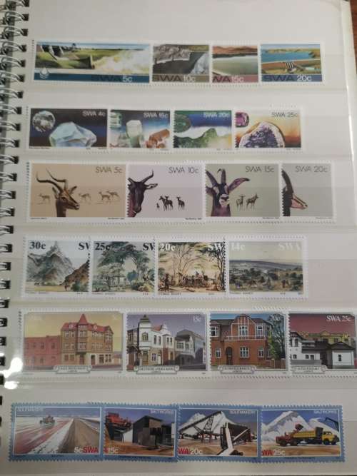 South West Africa Assortment in Quick 6 Binder UMMs.