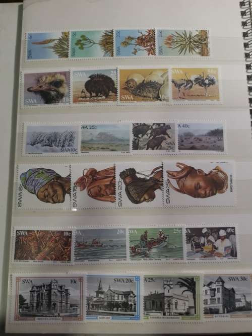 South West Africa Assortment in Quick 6 Binder UMMs.