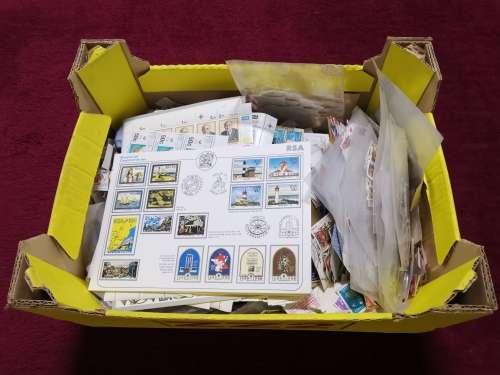 Great Box with Union, RSA sheets and some Zimbabwe and word, unchecked by me.