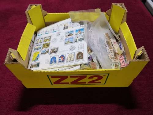 Great Box with Union, RSA sheets and some Zimbabwe and word, unchecked by me.