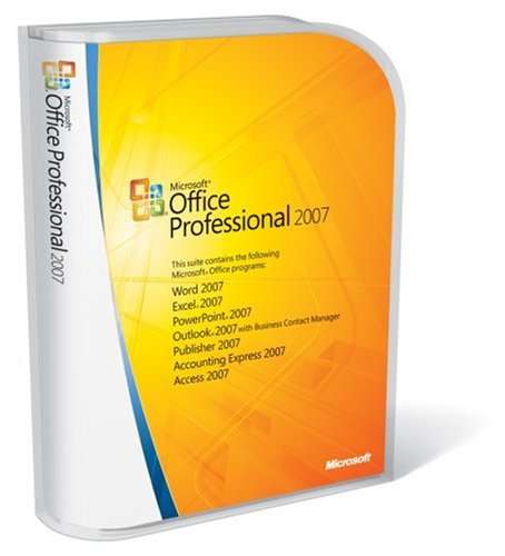Microsoft Office Professional 2007 - *SEALED PACKAGE*