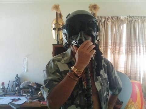 Pilots Helmet  GENTEX Medium Wide