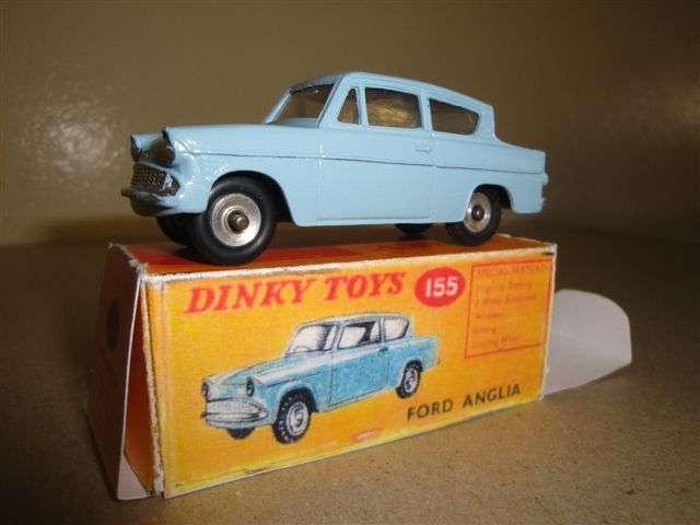 Ford Anglia no 155 (1961) made by Meccano in England