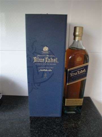 Johnnie Walker Blue Label whisky - 1 litre