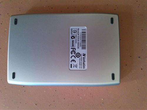VERBATIM 500 GB EXTERNAL HARD DRIVE