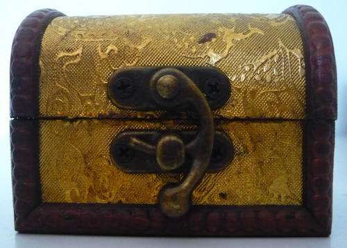 Beautiful Hand Crafted Wooden Trinket Box