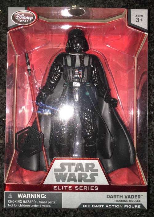 Darth Vader Elite Series Die Cast Action Figure - 7'' - Star Wars Disney Store Exclusives