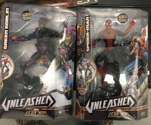 Spider-Man & Green Goblin Unleashed Marvel Legends Figures
