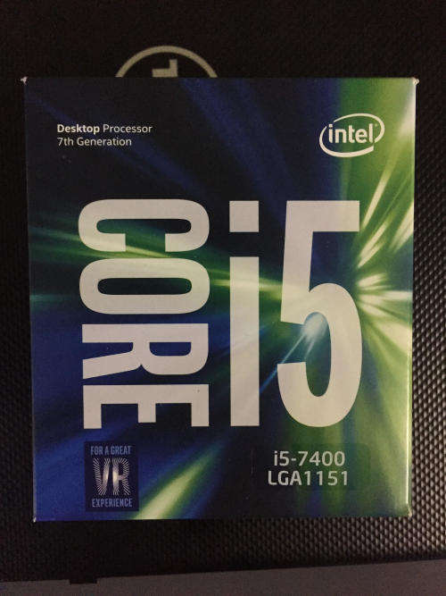 Intel Kabylake-s lga1151 i5-7400 - Quad core 3.0Ghz