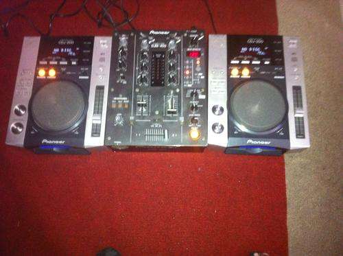 pioneer cdj 200 x 2 +djm 400 dj system
