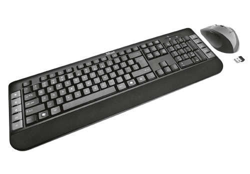 TRUST - Tecla Wireless Multimedia Keyboard & Mouse Combo