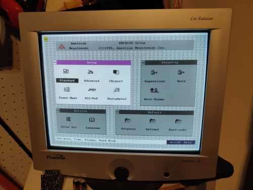 Intel pentium Pro and motherboard