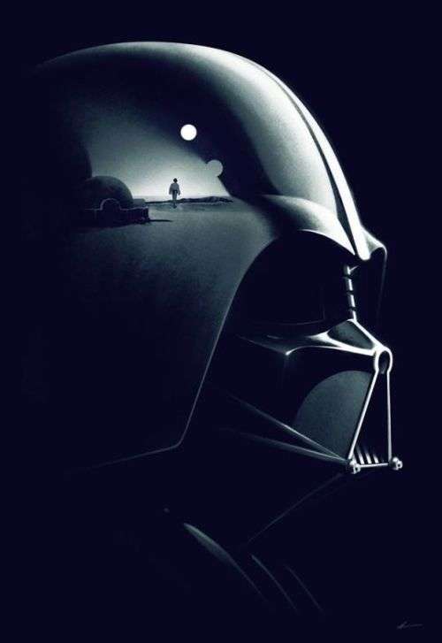 Star Wars A3 Poster Darth Vader Legacy 2014