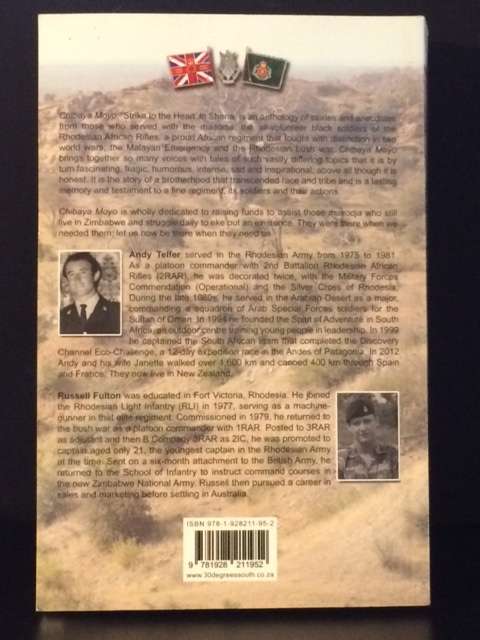 Chibayo Moyo The Rhodesian African Rifles An Anthology 1938 - 1981 ~ Good condition