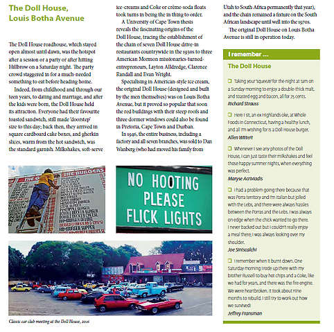 The Road Through the Grove: Friendship and adventure along Louis Botha Avenue, Johannesburg| Burgess