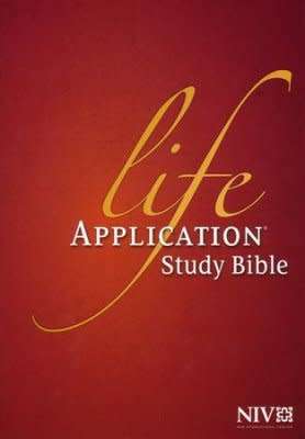 NIV Life Application Study Bible - Excellent Condition