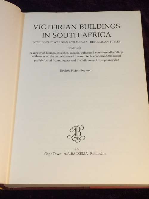 Victorian Buildings in South by Desiree Picton-Seymour | Free Shipping in SA