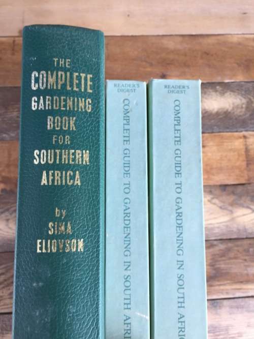 Complete Guide to Gardening in SA Vol 1 and 2 plus Complete Gardening Book for SA
