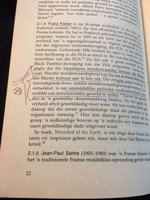 Terrorisme, Die Feite deur RJ Greyling