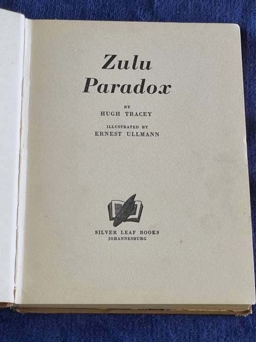 Zulu Paradox by Hugh Tracey