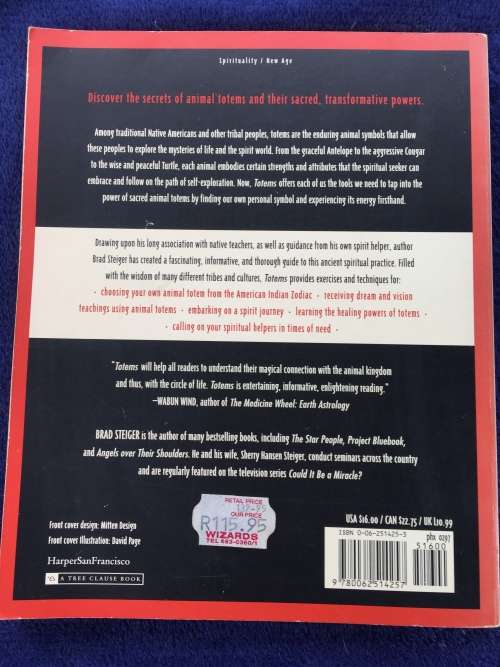Totems: The Transformative Power of Your Personal Animal Totem Brad Steiger | Spiritual